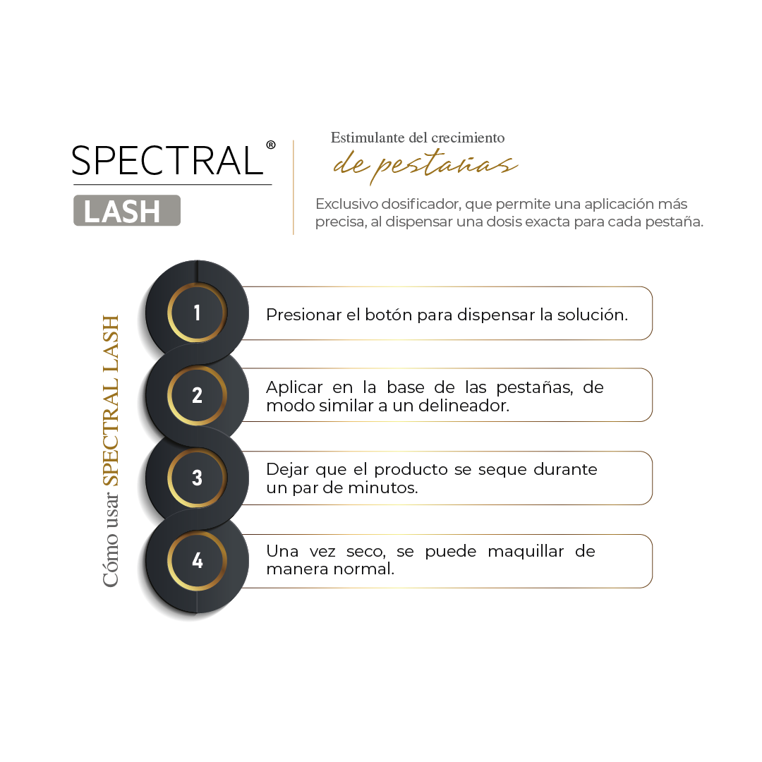 Spectral.LASH® | Sérum para el crecimiento de pestañas